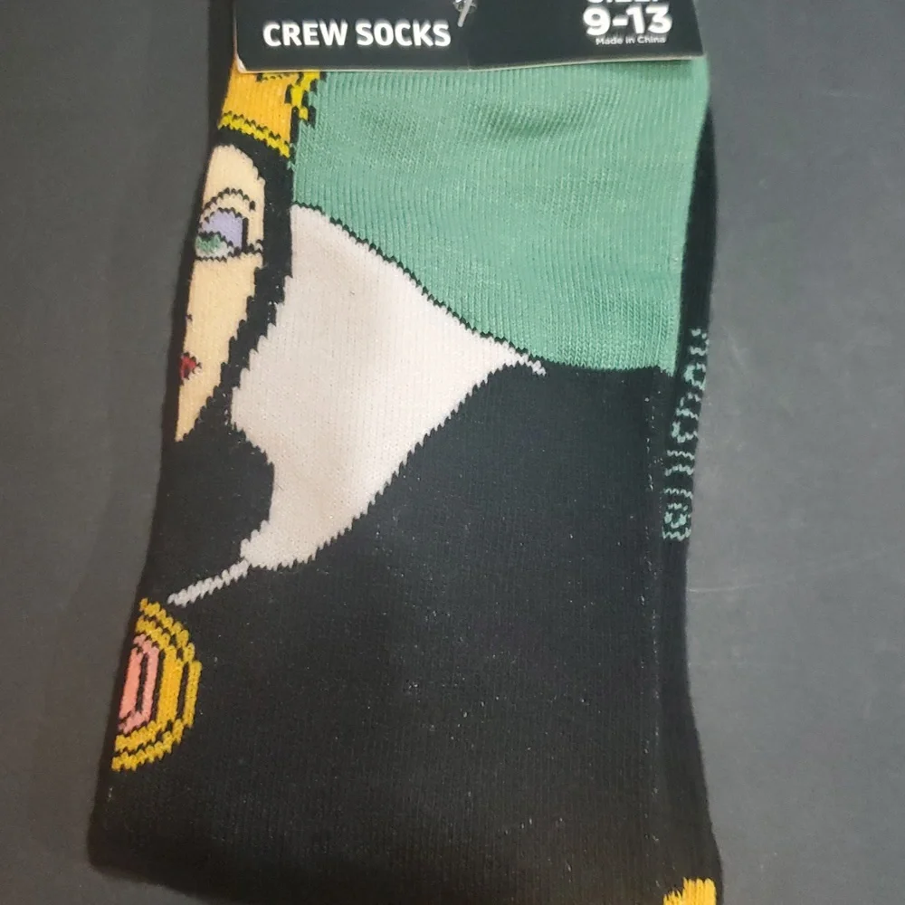 Disney's‎ Snowwhite the Evil Queen, Queen Grimhilde, crew socks, shoe size 9-13